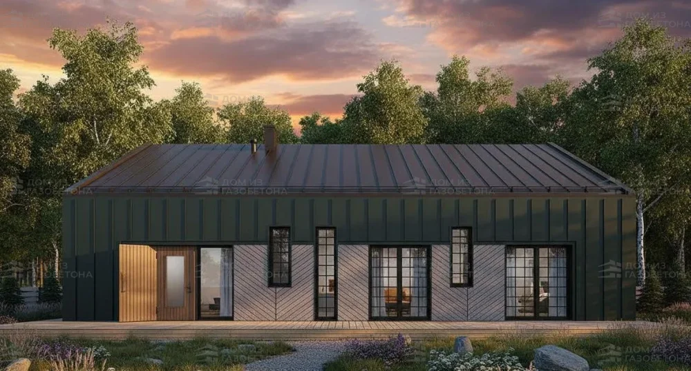 Проект Двухэтажный дом 16 на 9, 164 м2