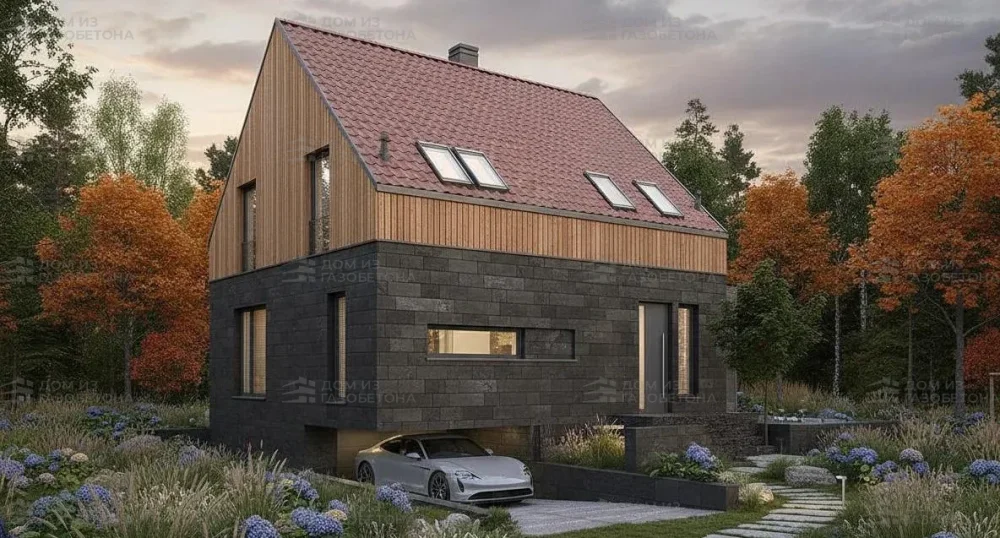 Проект Двухэтажный дом 10 на 15, 167 м2